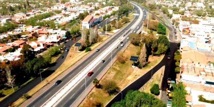Comienza la repavimentación de la Avenida Circunvalación: mirá cómo funcionarán los desvíos desde este lunes