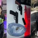 Procedimiento de alto riesgo en Chimbas: cayó una pareja con dos armas de fuego y balas ocultas bajo el huevito de un bebé