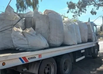 Golpe al mercado ilegal: clausuraron cinco chatarrerías y secuestraron más de 32 toneladas de cobre en San Juan