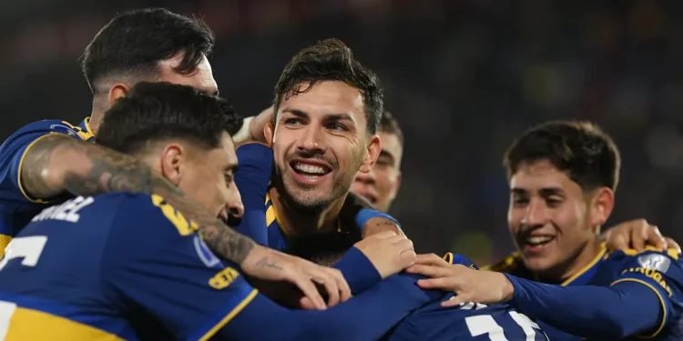 Boca tuvo carácter, lo dio vuelta y superó 3-1 a Recoleta en la ida de los octavos de final