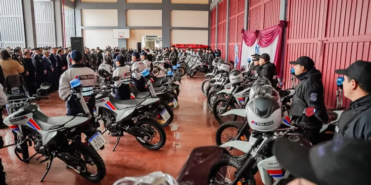 San Juan sumó 36 motos y tecnología para reforzar la prevención policial en las calles