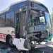 Investigan las causas del feroz choque entre un colectivo y un camión jaula en la Ruta 20: hay 13 heridos
