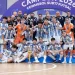 ¡Tricampeones de América! La Selección Argentina Sub-17 de futsal venció a Brasil en el alargue y se consagró en Paraguay