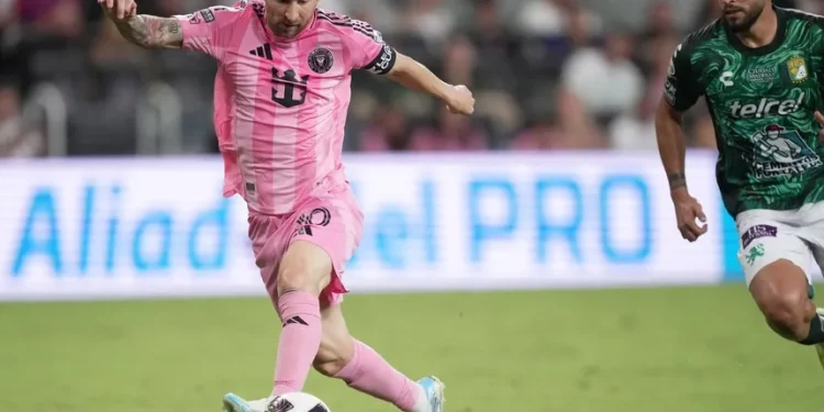 Lionel Messi volvió a las canchas en la Leagues Cup tras despedir a su padre