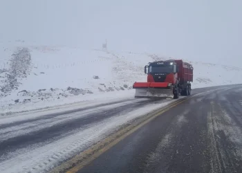 Alerta en la Cordillera: el temporal de nieve dejó atrapados a cientos de camiones y cerró el Paso Pino Hachado