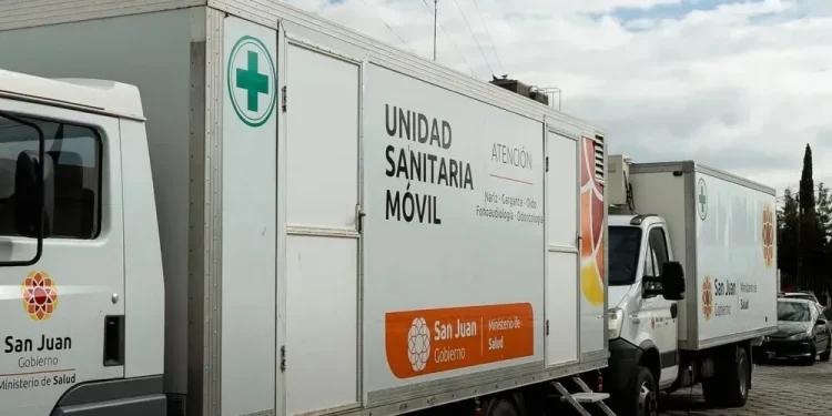 Salud en tu barrio: las Unidades Sanitarias Móviles llegan a Pocito con atención médica gratuita por cuatro días