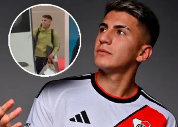 Thiago Almada arribó al país y se suma formalmente al plantel de River Plate