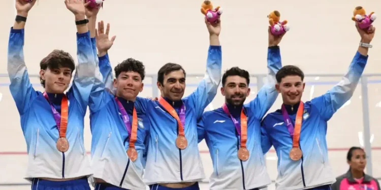 Orgullo sanjuanino en Rafaela: Rubén Ramos Meglioli conquistó el bronce en persecución por equipos y la provincia ya suma cuatro medallas