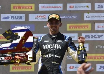 Fiesta y emoción en El Zonda: Carabajal logró su primer triunfo y Henry Martin completó su carrera homenaje ante una multitud