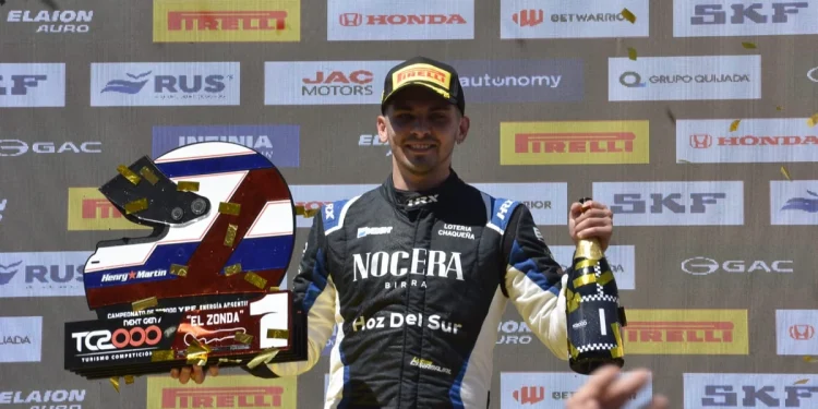 Fiesta y emoción en El Zonda: Carabajal logró su primer triunfo y Henry Martin completó su carrera homenaje ante una multitud