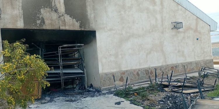 Ataque y principio de incendio en el ENI N°20 Pilpintú de Chimbas: los chicos llevan más de una semana sin clases por falta de peritajes