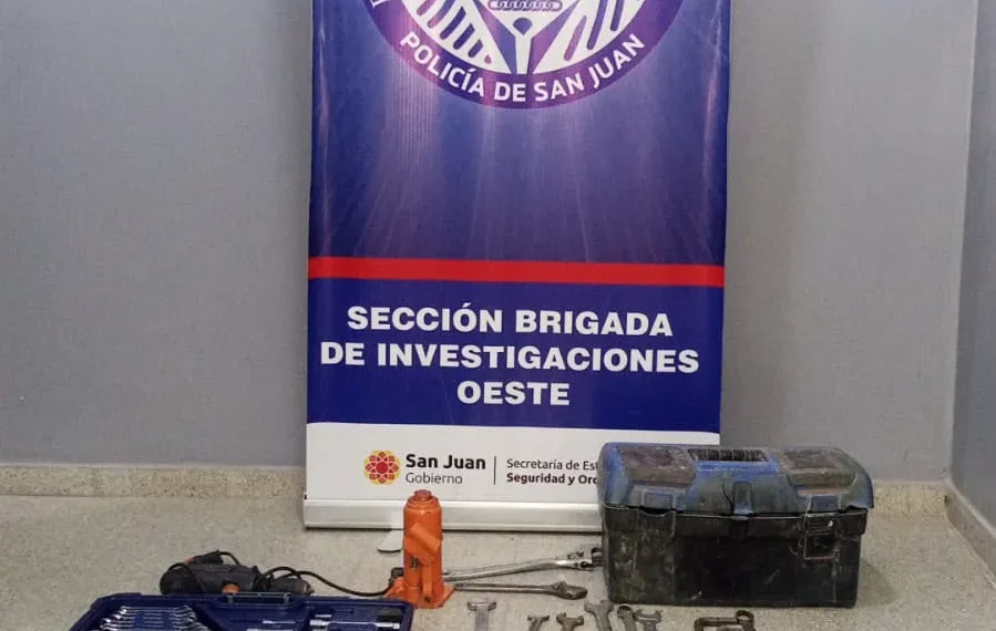 Ofrecía por redes sociales herramientas robadas: la Brigada Oeste pactó una compra y recuperó un taller completo