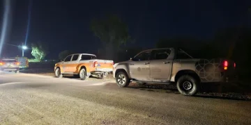 Estado de rutas en San Juan: corte total en Calle 6 de Pocito por hundimiento de puente y calzadas complicadas por lluvia, hielo y badenes