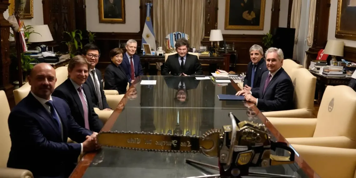 Cumbre tecnológica en Casa Rosada: Milei recibió a DayOne Data para impulsar megainversiones en Inteligencia Artificial