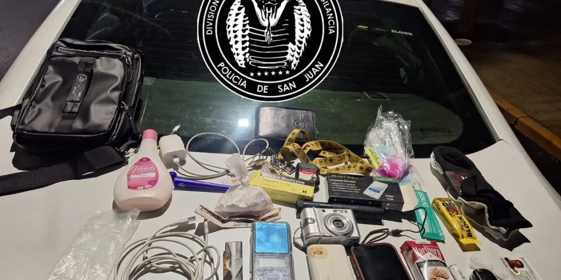 Cayó en pleno centro con 63 gramos de cocaína y una balanza de precisión en su morral