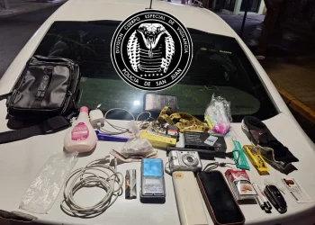 Cayó en pleno centro con 63 gramos de cocaína y una balanza de precisión en su morral