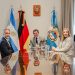 Cooperación e inversiones estratégicas: Orrego se reunió con el cónsul de Alemania con la mirada puesta en el tren minero