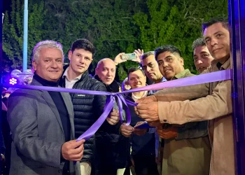 Expansión territorial: La Libertad Avanza inauguró su sede partidaria en Albardón y apuntó contra el gasto municipal