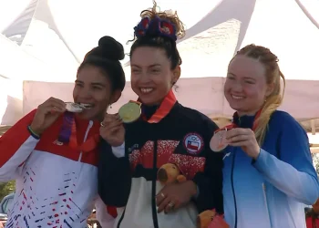 Orgullo sanjuanino en Santa Fe 2026: Delfina Dibella conquistó la medalla de bronce en la contrarreloj de ciclismo de ruta