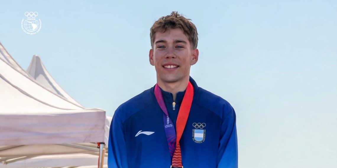 Tras el oro en los ODESUR, Mateo Kalejman ya viajó a Canadá para disputar el Mundial de Ruta Montreal 2026