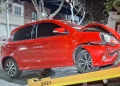 Urgente en Capital: violento choque entre dos autos en una transitada esquina