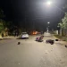 Violento choque múltiple en Rawson: un auto giró, dos motos colisionaron en cadena y hay tres personas hospitalizadas de gravedad