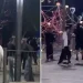 Indignación vecinal en Santa Lucía: registraron a un grupo de adolescentes usando mal los juegos infantiles de la plaza