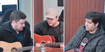 La beatlemanía albardonera en Radio Colón: la banda Trip tocó en vivo, adelantó su show en la Biblioteca San Martín y anunció su primer disco