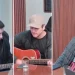 La beatlemanía albardonera en Radio Colón: la banda Trip tocó en vivo, adelantó su show en la Biblioteca San Martín y anunció su primer disco