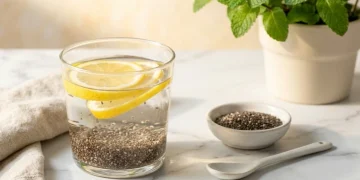Ni manzanilla ni jengibre: cómo usar semillas de chía y limón para desinflamar el abdomen y regular el tránsito intestinal