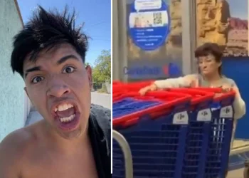 Polémica viral en San Juan: repudian un video donde acusan a «El Niño Marta» de burlarse de una trabajadora de supermercado