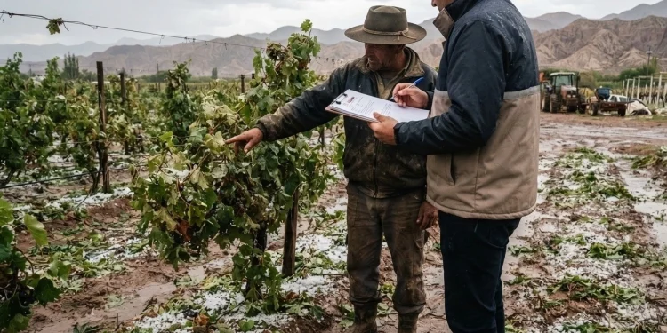 Inclemencias climáticas y riesgo en cultivos: cómo denunciar daños por lluvias y acceder a créditos para fitosanitarios