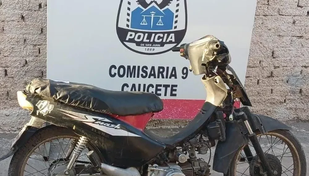Robó una moto del interior de una escuela en Caucete y la Policía la recuperó en otro establecimiento educativo