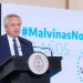Alberto Fernández encendió la polémica por Malvinas: «Que los ingleses no se preocupen, Argentina quedó desarmada»