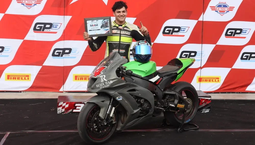 Fiesta tuerca en Albardón: Santino Sabattini voló en la Superpole y encabezó el 1-2 sanjuanino en el Circuito San Juan Villicum