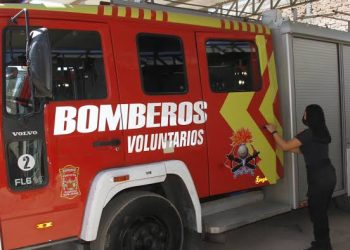 Bomberos de San Juan actuaron en un incendio de Pocito. Imagen ilustrativa