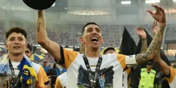 Con doblete de Di María y un desenlace con trompadas: Rosario Central venció 3-1 a Estudiantes y se consagró campeón de la Supercopa Internacional