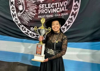 Romina Barrionuevo se consagró campeona provincial y representará a San Juan en el Nacional de Malambo Femenino