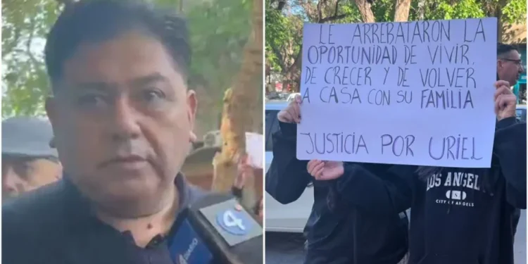 Crimen de Uriel Ríos en Pocito: el padre denunció que a su hijo «lo confundieron» y exigió la aplicación del Régimen Penal Juvenil
