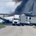 Tragedia en Miami: un Boeing de Amazon Prime Air se despistó, arrasó vehículos en una avenida y ardió en llamas