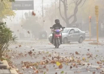 Alerta meteorológica en San Juan: rige advertencia amarilla por viento Zonda con ráfagas superiores a los 70 km/h