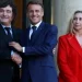 Cumbre en París: Javier Milei se reunió con Emmanuel Macron en el Palacio del Elíseo, con presencia sanjuanina