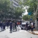 Chocó, salió despedido y una médica que pasaba por el lugar le salvó la vida en pleno centro sanjuanino