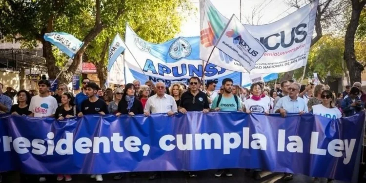Nueva Marcha Federal Universitaria en San Juan: horarios, recorrido céntrico y acto central en el Rectorado