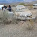 Alarma en la Ruta 40: violento vuelco de un auto en la zona de El Balde dejó dos heridos trasladados al Hospital Rawson