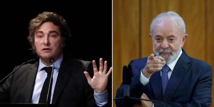 Tensión diplomática al límite: Milei festejó la victoria de Flávio Bolsonaro, llamó «zurdo comunista» a Lula y celebró la reacción de los mercados