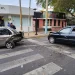 Fuerte choque por alcance en Avenida Libertador: un auto impactó de atrás a otro que iba a estacionar y una conductora fue hospitalizada