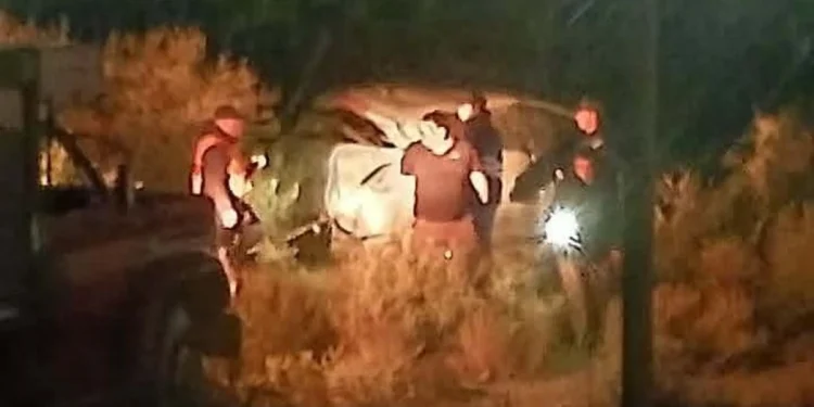 Peligro al volante en Caucete: tres menores protagonizaron un violento choque en Ruta 20 y la conductora manejaba con casi el triple de alcohol en sangre