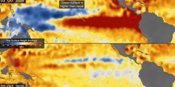 Alerta de la NASA y la NOAA: detectan señales extremas en el Pacífico que anticipan el fenómeno de El Niño más potente en 75 años
