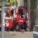 Violento choque en Constitución: una autobomba impactó contra la vieja cárcel de Caseros y dejó diez heridos